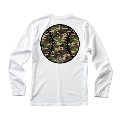 Baseball Youth Long Sleeve Tee