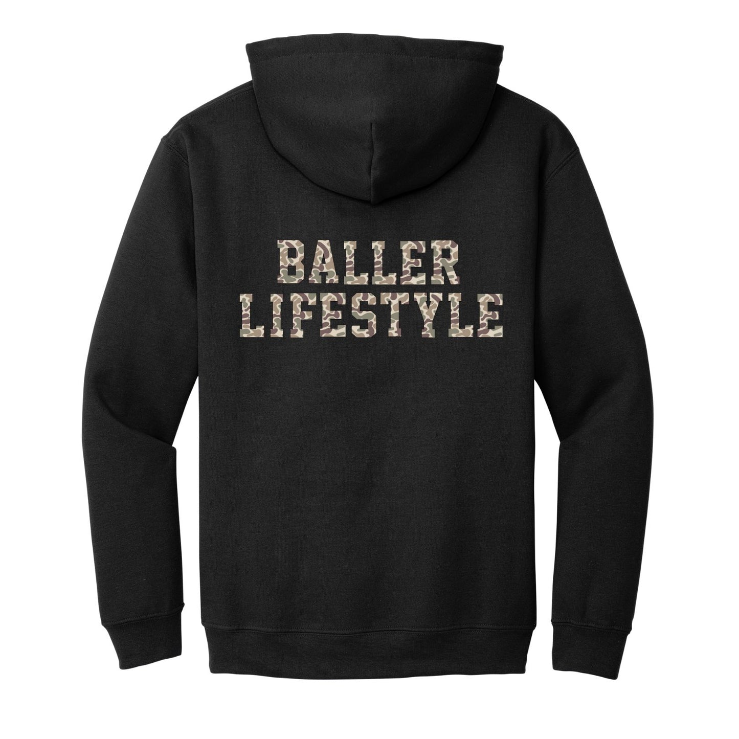 Camo Baseball Sweatshirt