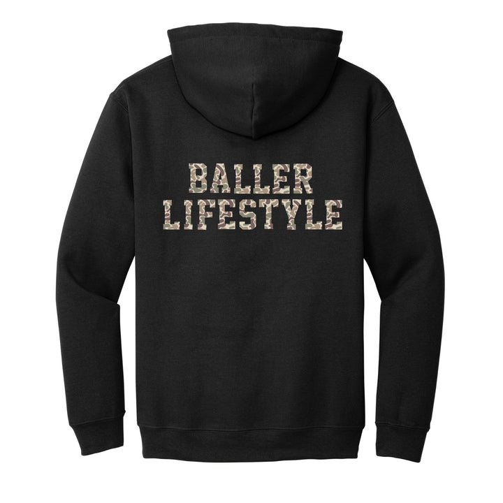 Camo Baseball Sweatshirt