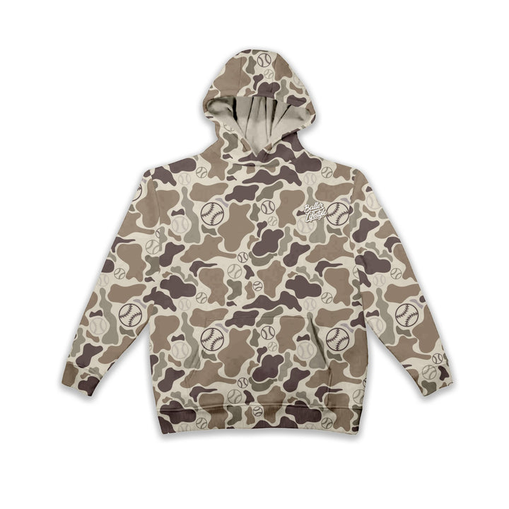 Baseball Camo Adult Sweatshirt