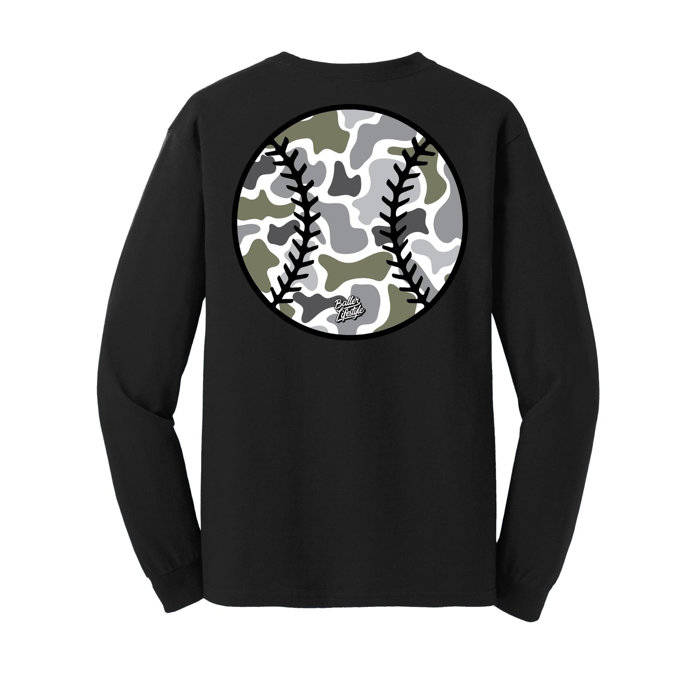 Baseball Youth Long Sleeve Tee