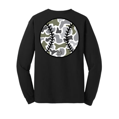 Baseball Youth Long Sleeve Tee