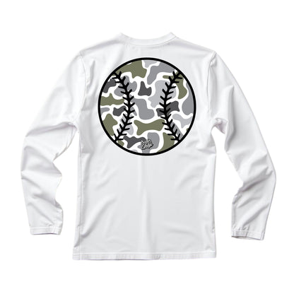 Baseball Youth Long Sleeve Tee