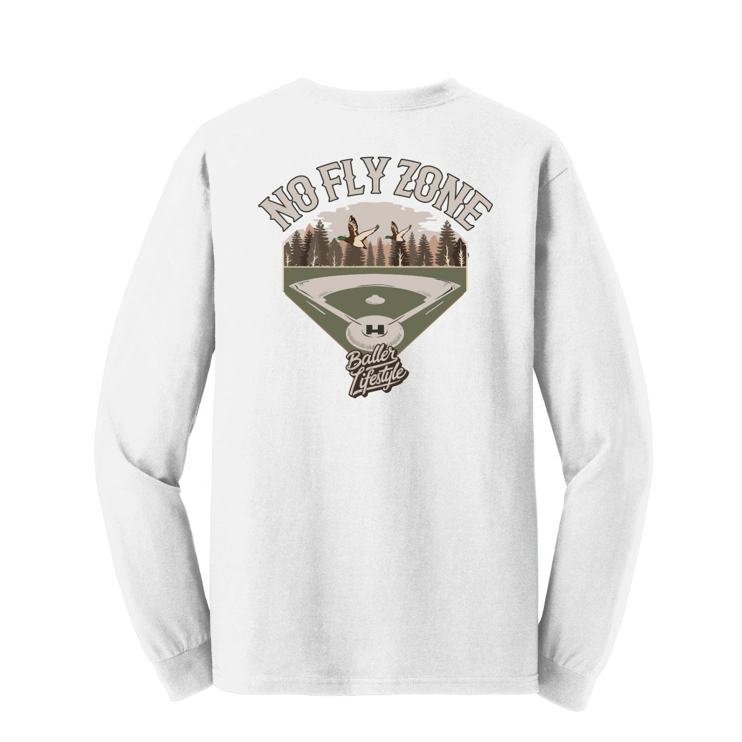 Baseball Youth Long Sleeve Tee
