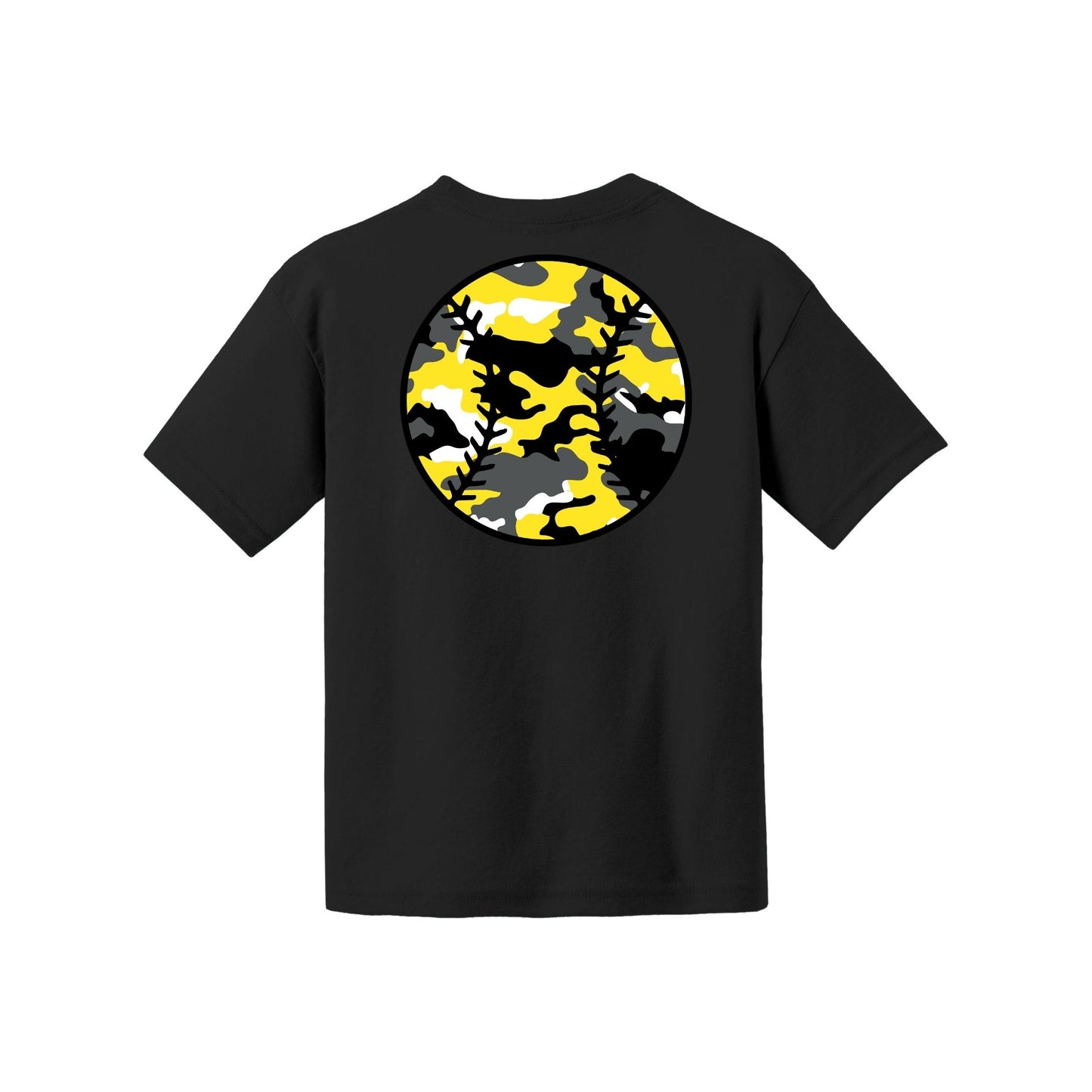 Camo Baseball Youth Tee