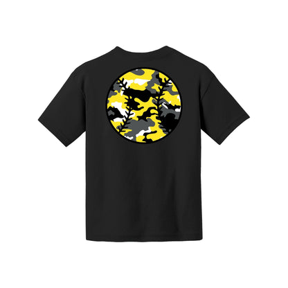 Camo Baseball Youth Tee