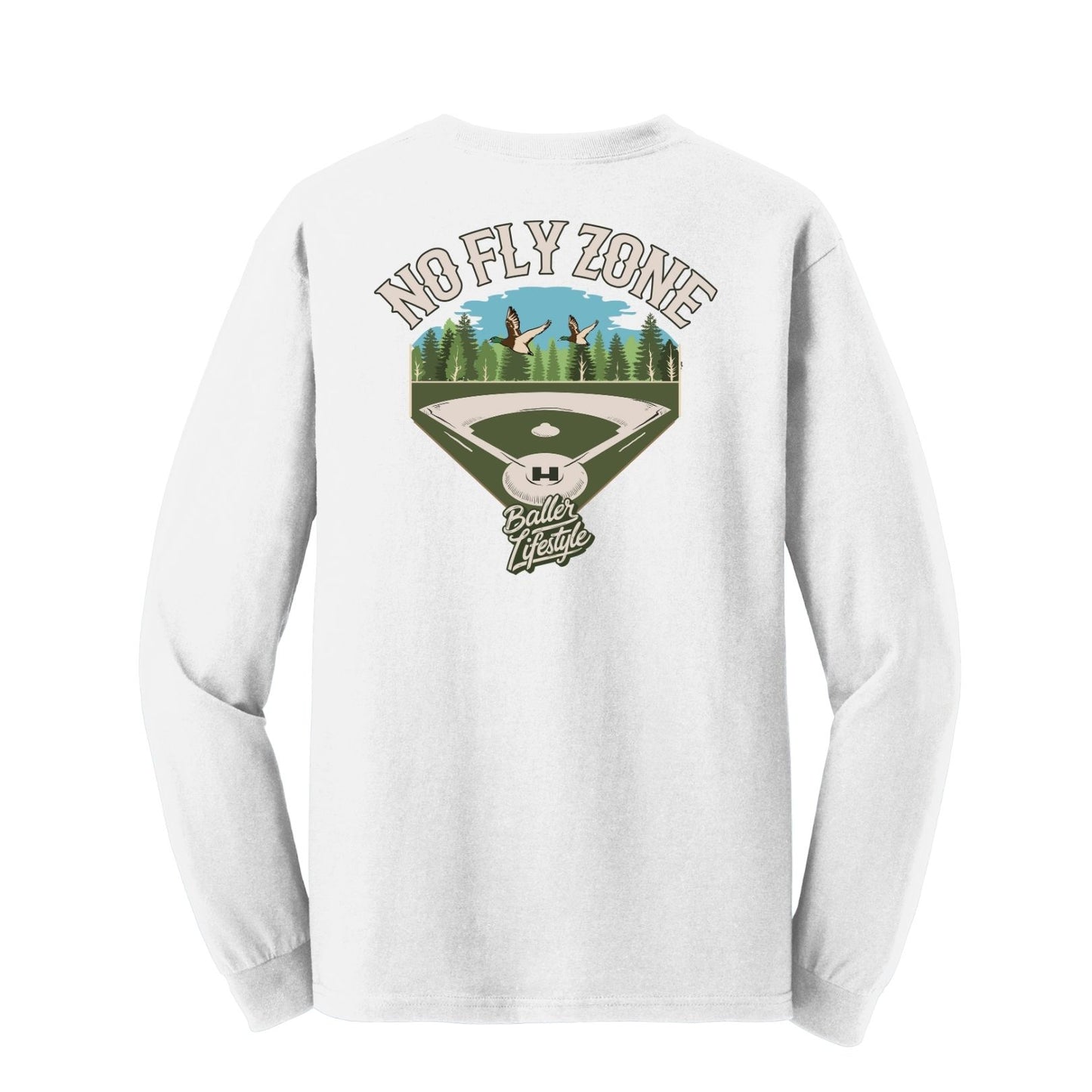 Baseball Youth Long Sleeve Tee