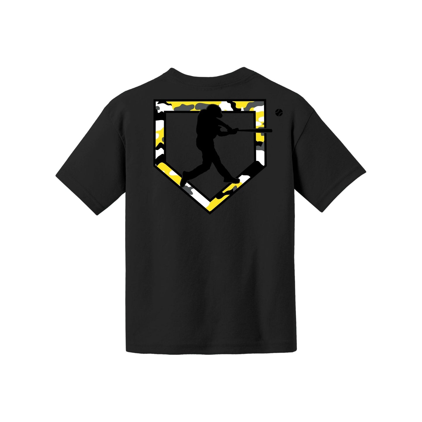 Camo Baseball Youth Tee