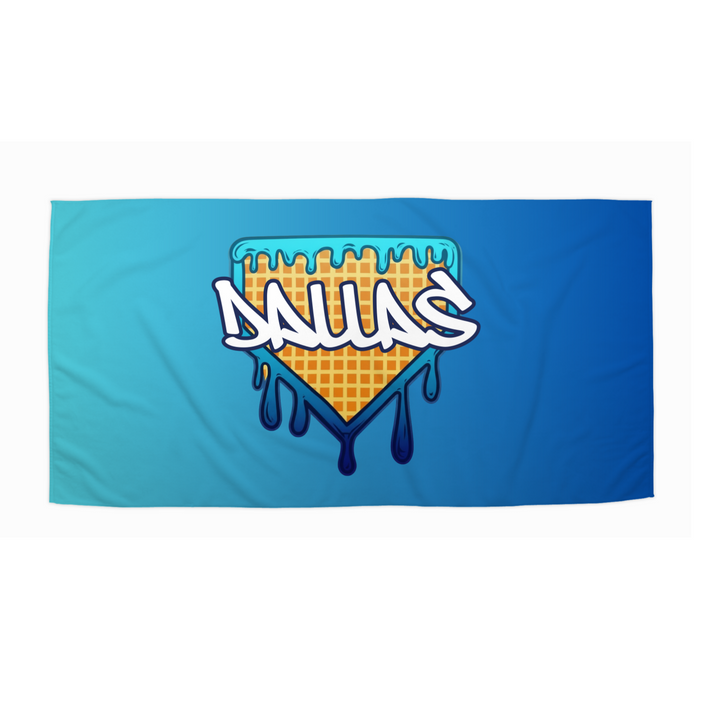 The Baseball SZN Beach Towel