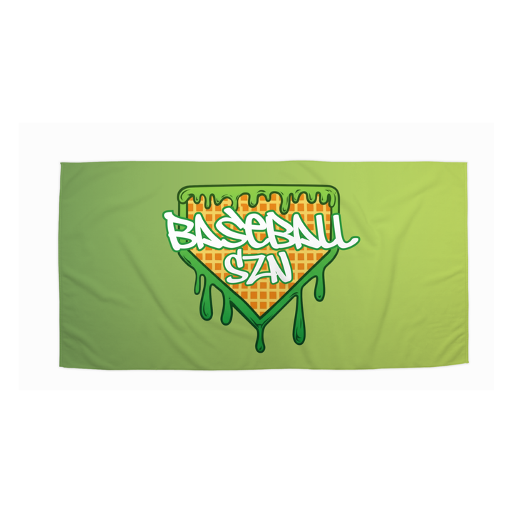 The Baseball SZN Beach Towel