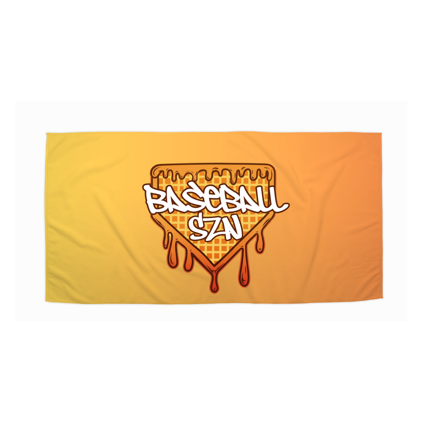 The Baseball SZN Beach Towel