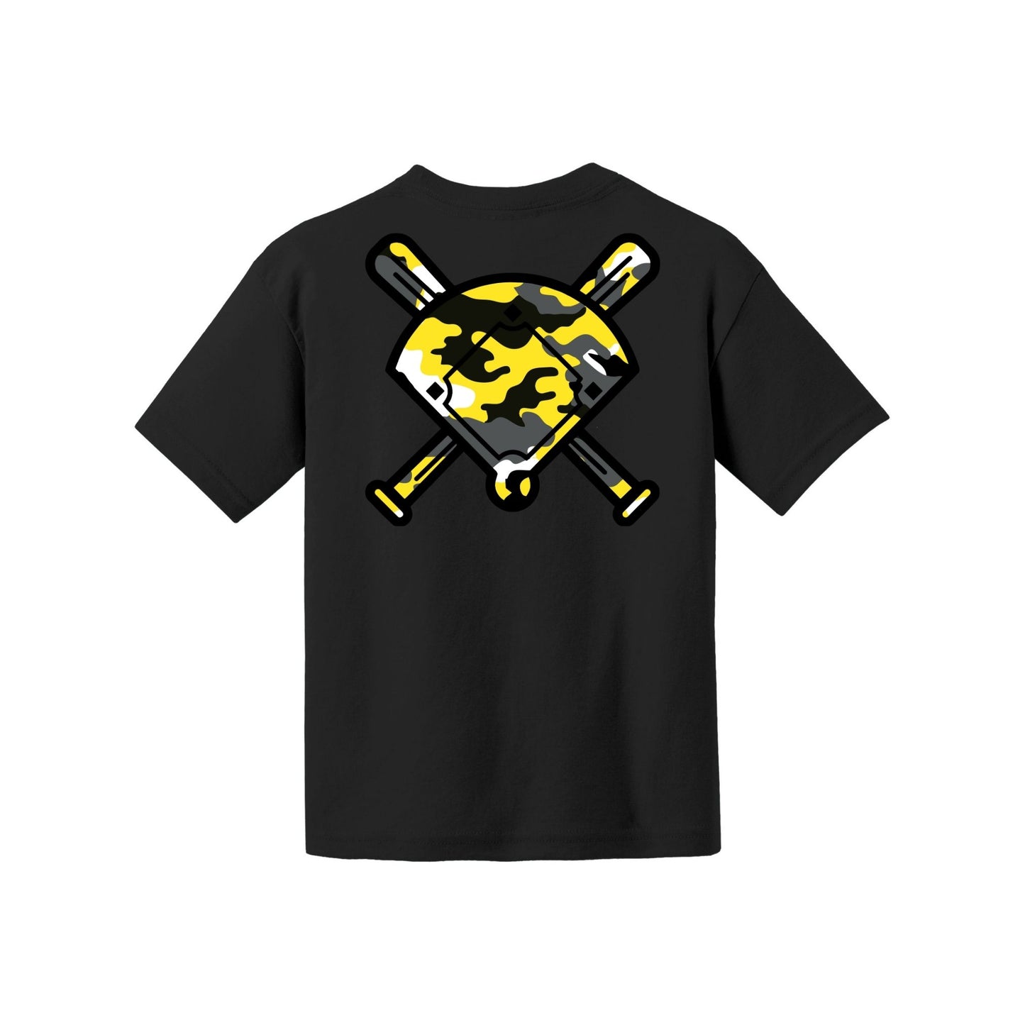 Camo Baseball Youth Tee