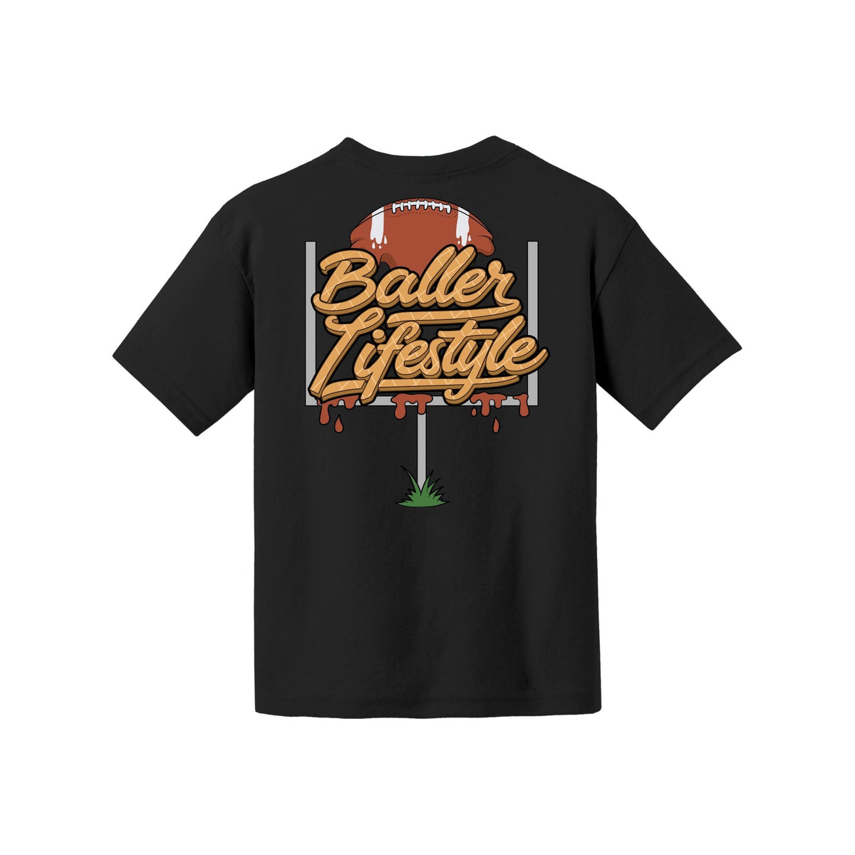 Toddler Baller Lifestyle Football Tee