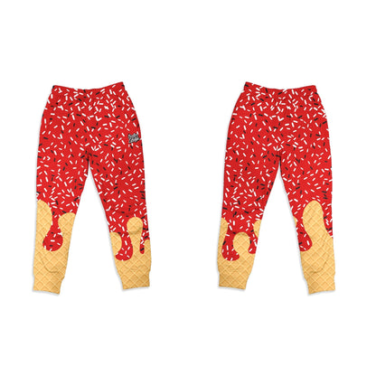 Baseball Ice Cream Drip Joggers