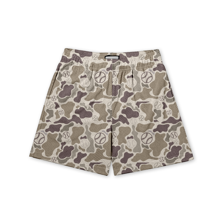 Camo Baseball Shorts