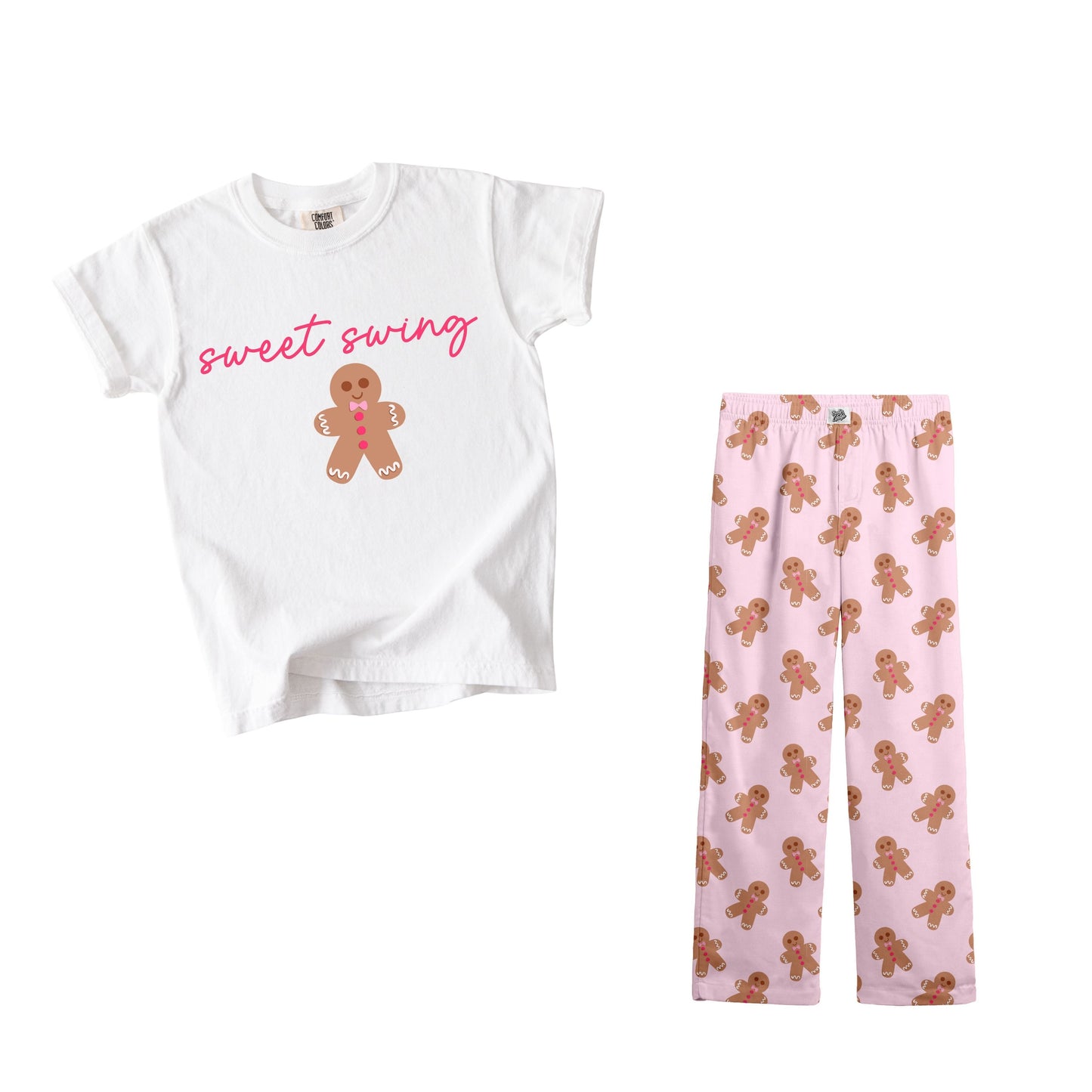 Baller Lifestyle Girls Youth Holiday Pajamas