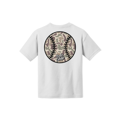 Camo Baseball Toddler Tee