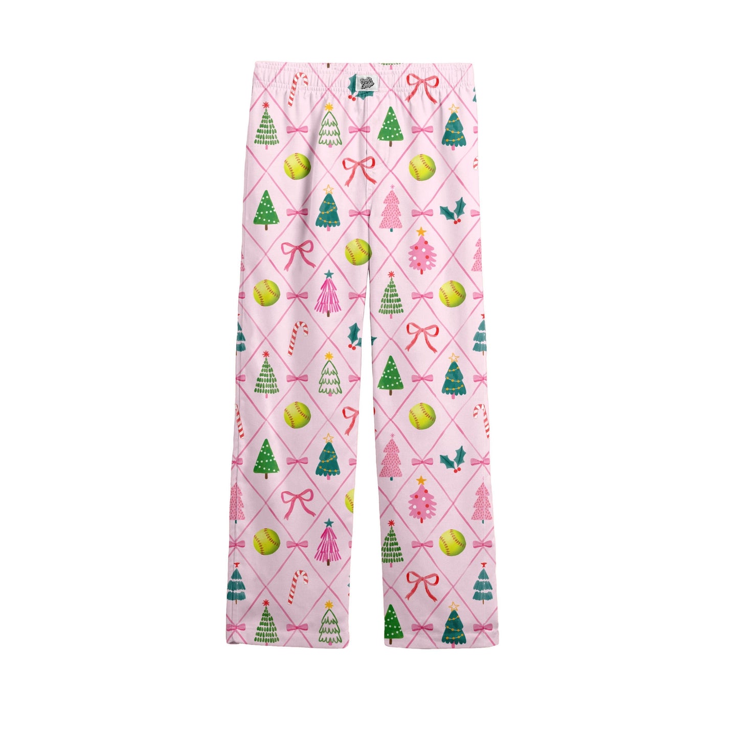 Baller Lifestyle Girls Youth Holiday Pajamas