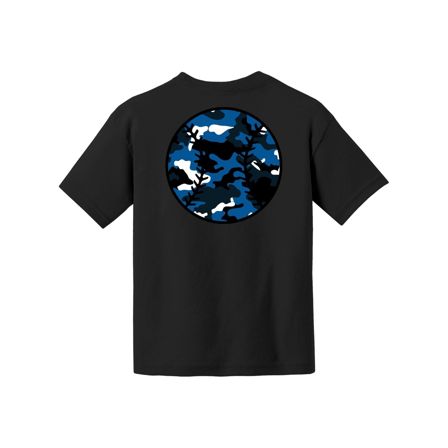 Camo Baseball Youth Tee