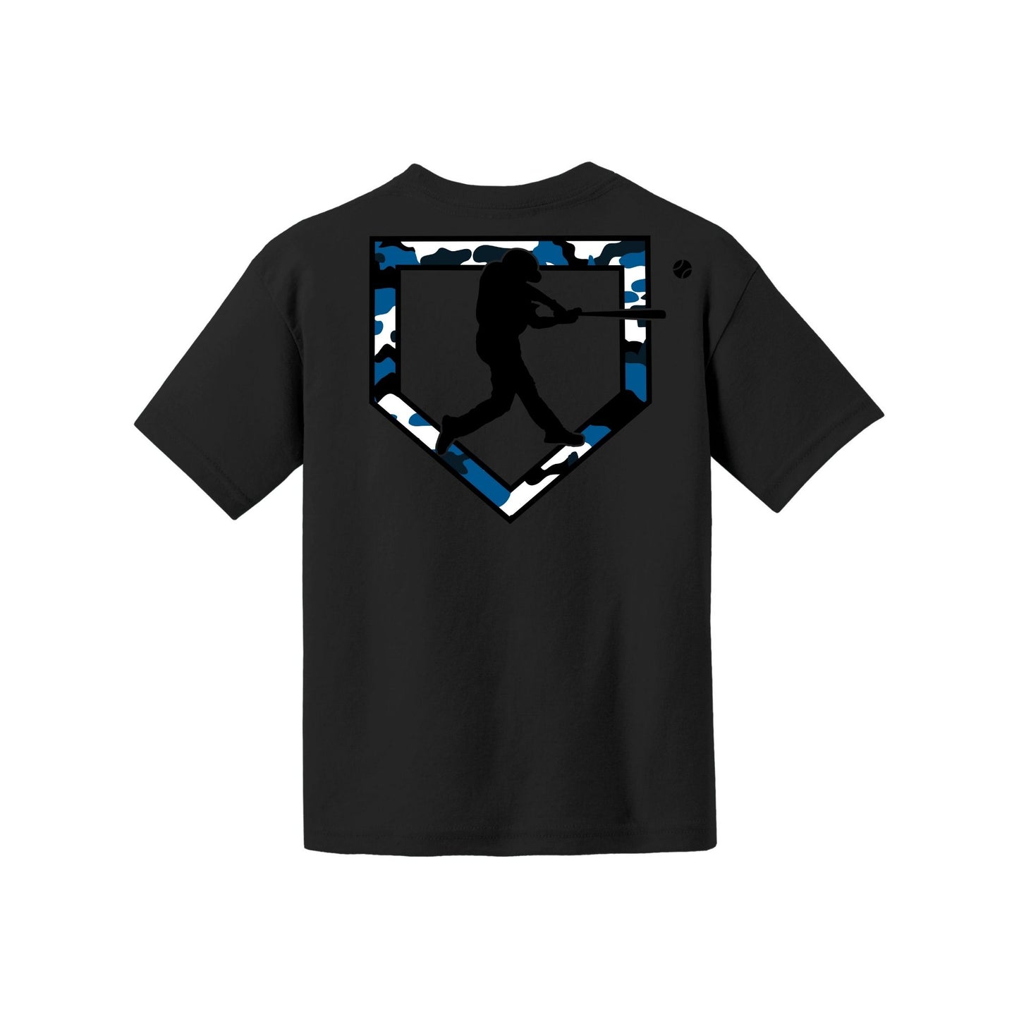 Camo Baseball Youth Tee