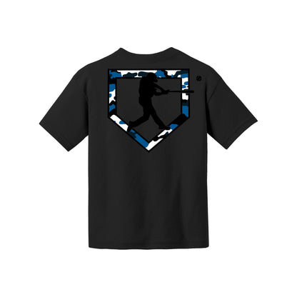 Camo Baseball Youth Tee