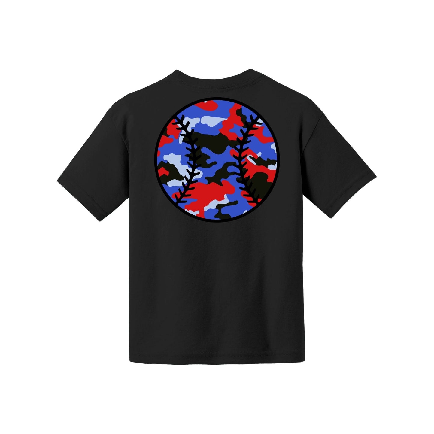 Camo Baseball Youth Tee