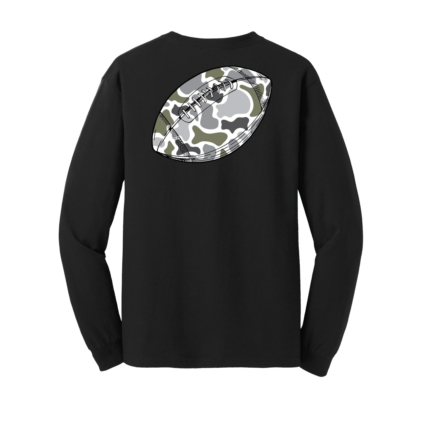 Football Youth Long Sleeve Tee