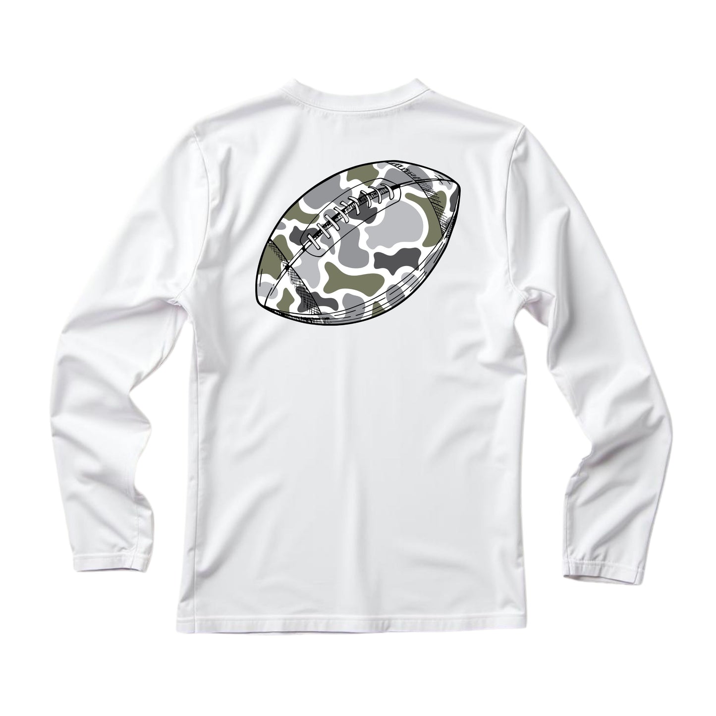 Football Youth Long Sleeve Tee