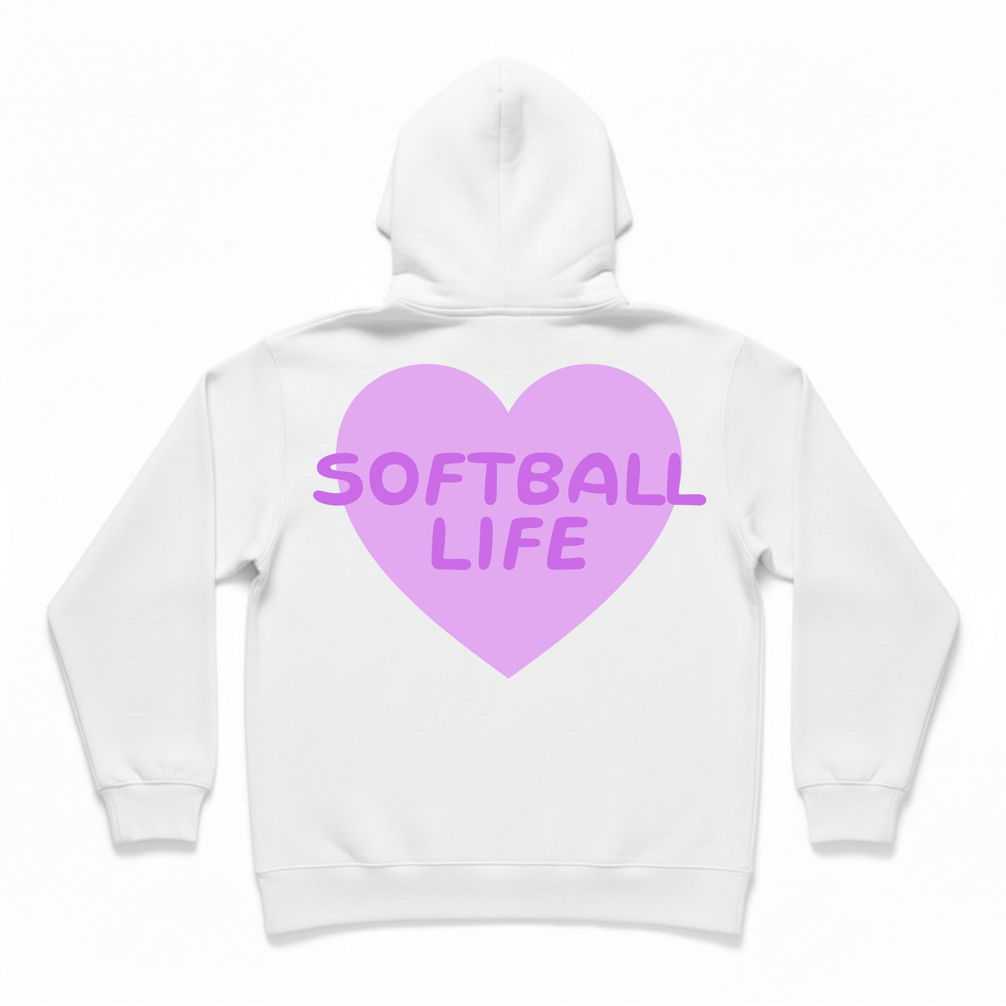 Youth Girls Camo Softball Hoodie