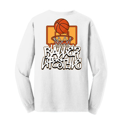 Basketball Youth Long Sleeve Tee