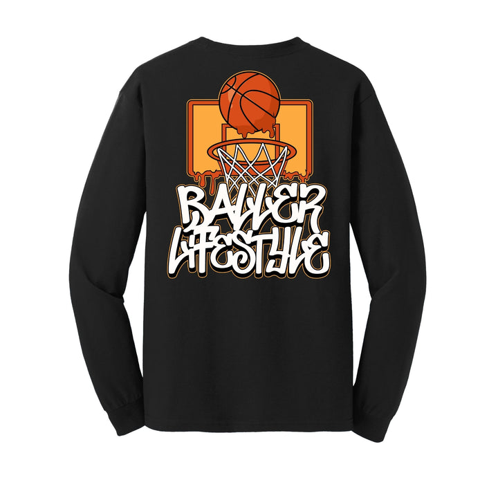 Basketball Youth Long Sleeve Tee