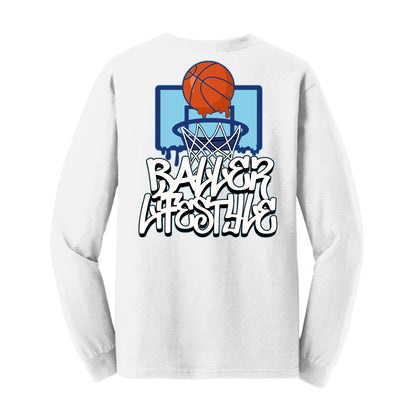 Basketball Youth Long Sleeve Tee
