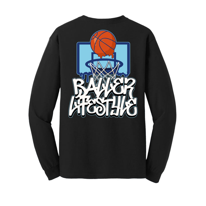 Basketball Youth Long Sleeve Tee
