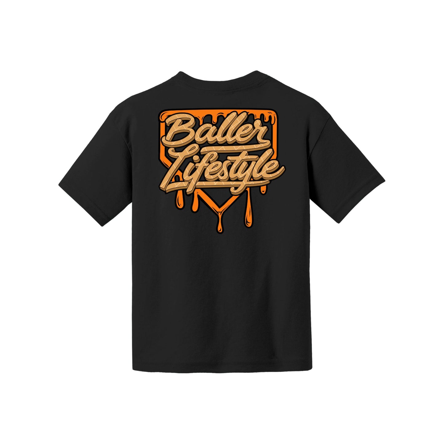 Baller Lifestyle Ice Cream Drip Youth Tee