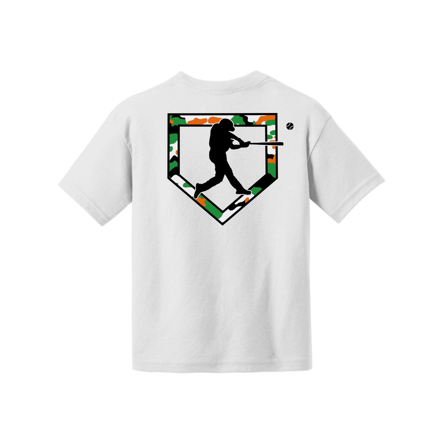 Camo Baseball Youth Tee