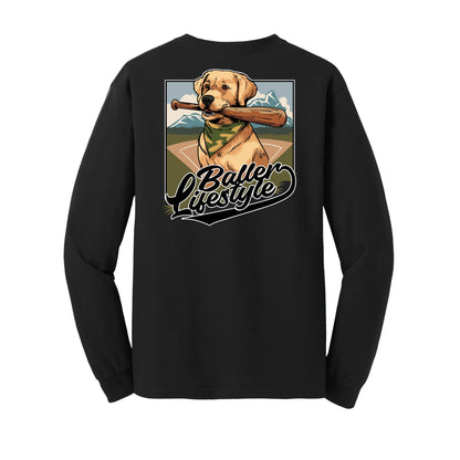 Baseball Youth Long Sleeve Tee
