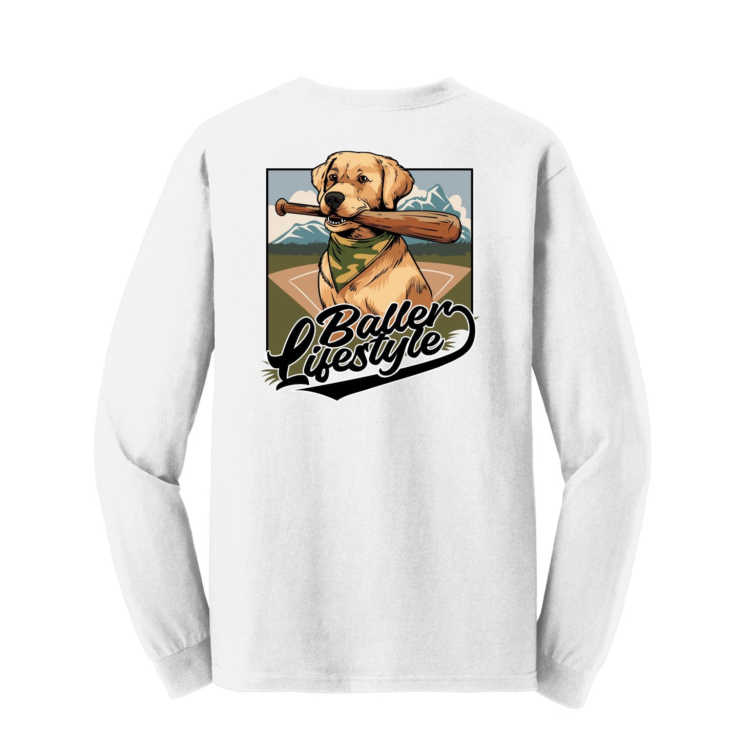 Baseball Youth Long Sleeve Tee
