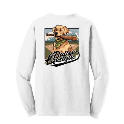 Baseball Youth Long Sleeve Tee