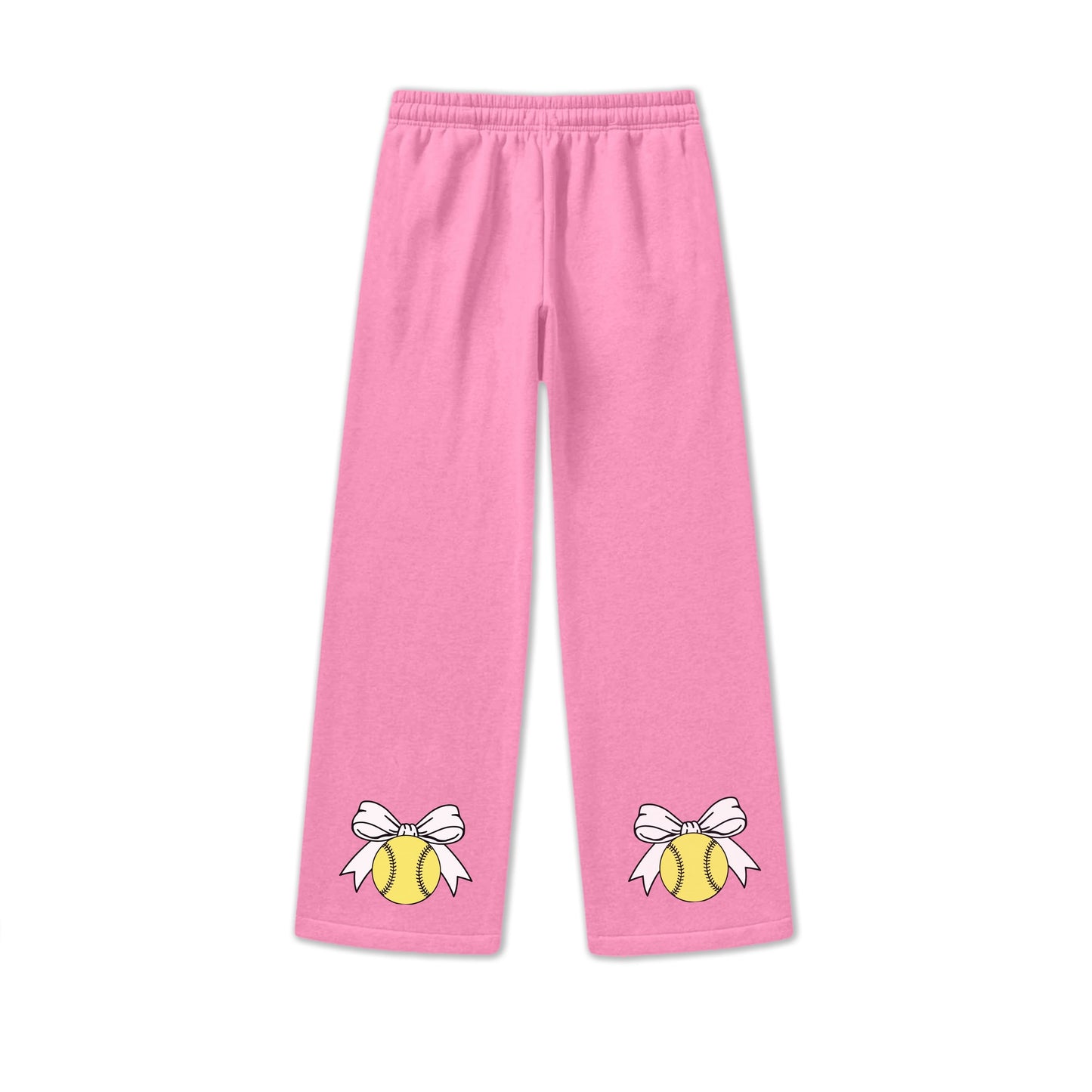 Youth Girls Wide Leg Sweatpants