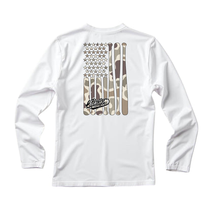 Baseball Youth Long Sleeve Tee