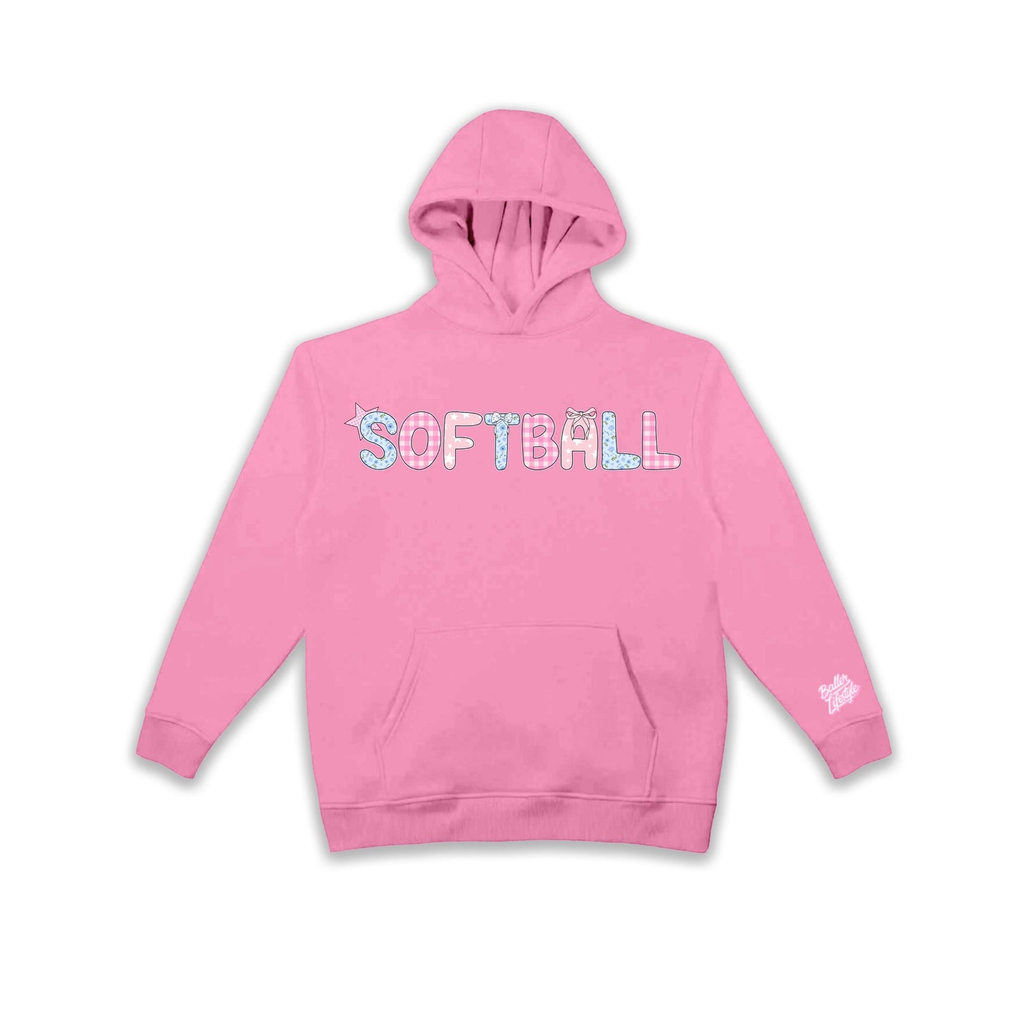 Youth Girls Softball Hoodie