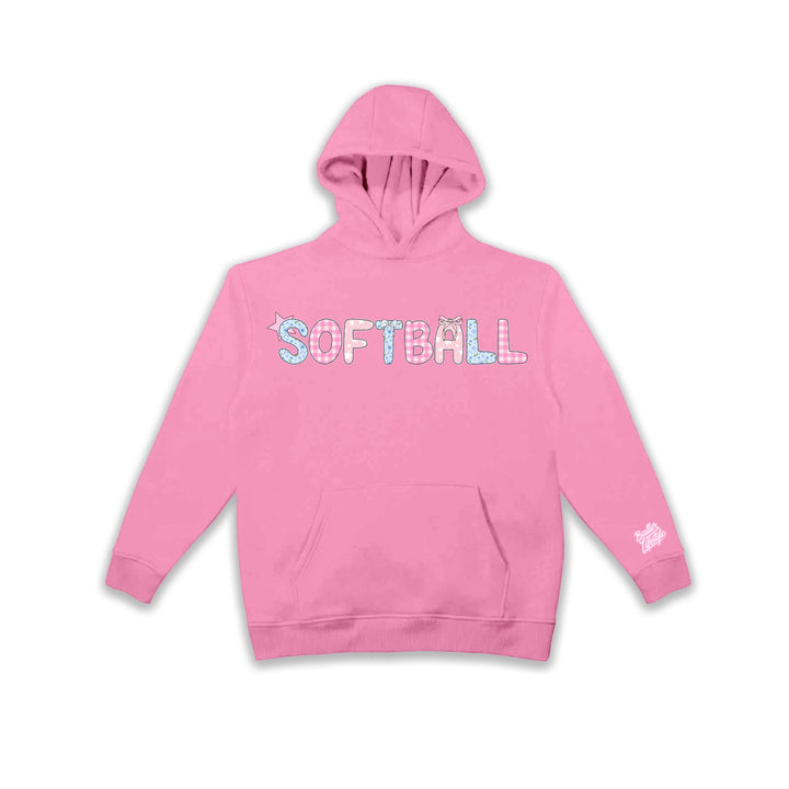 Youth Girls Softball Hoodie