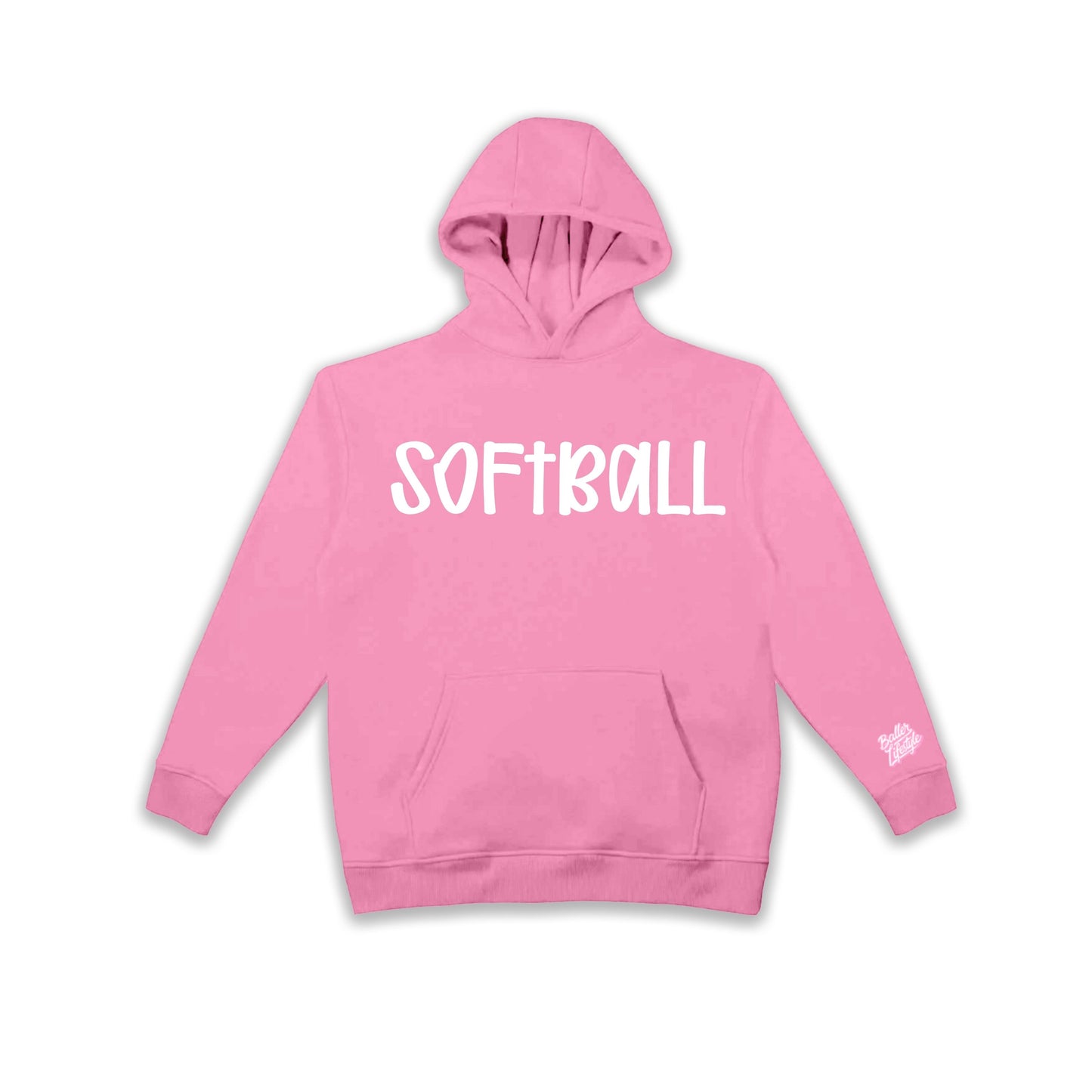 Youth Girls Softball Hoodie