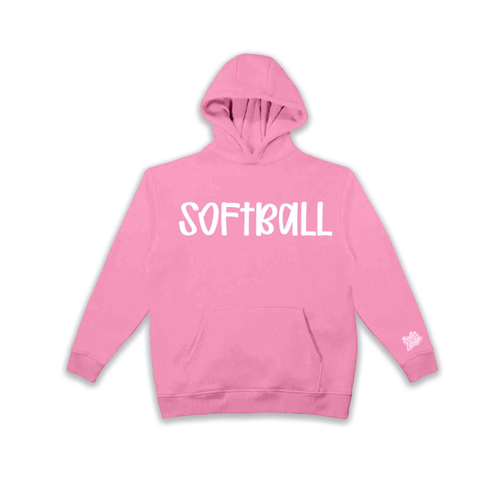 Youth Girls Softball Hoodie