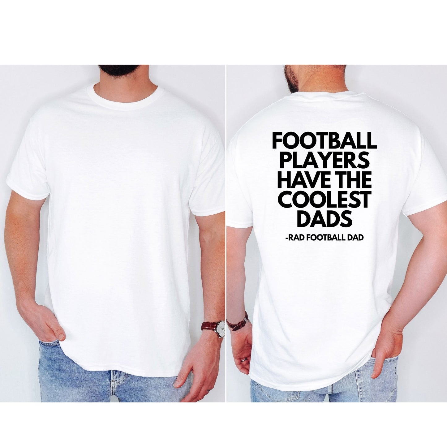 Football Dad Adult Tee