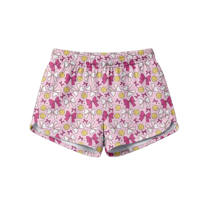 Girls T-ball Toddler Shorts