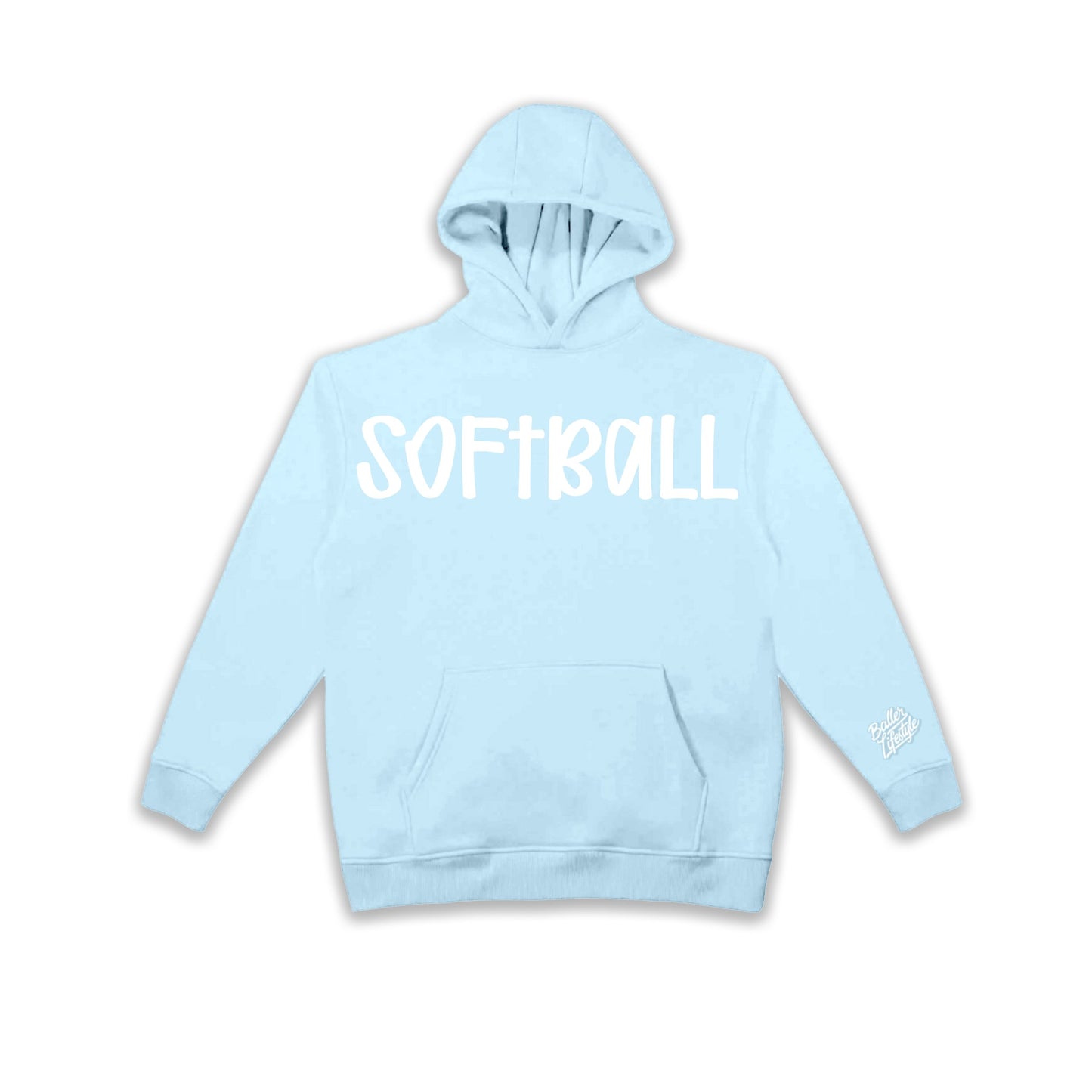 Youth Girls Softball Hoodie