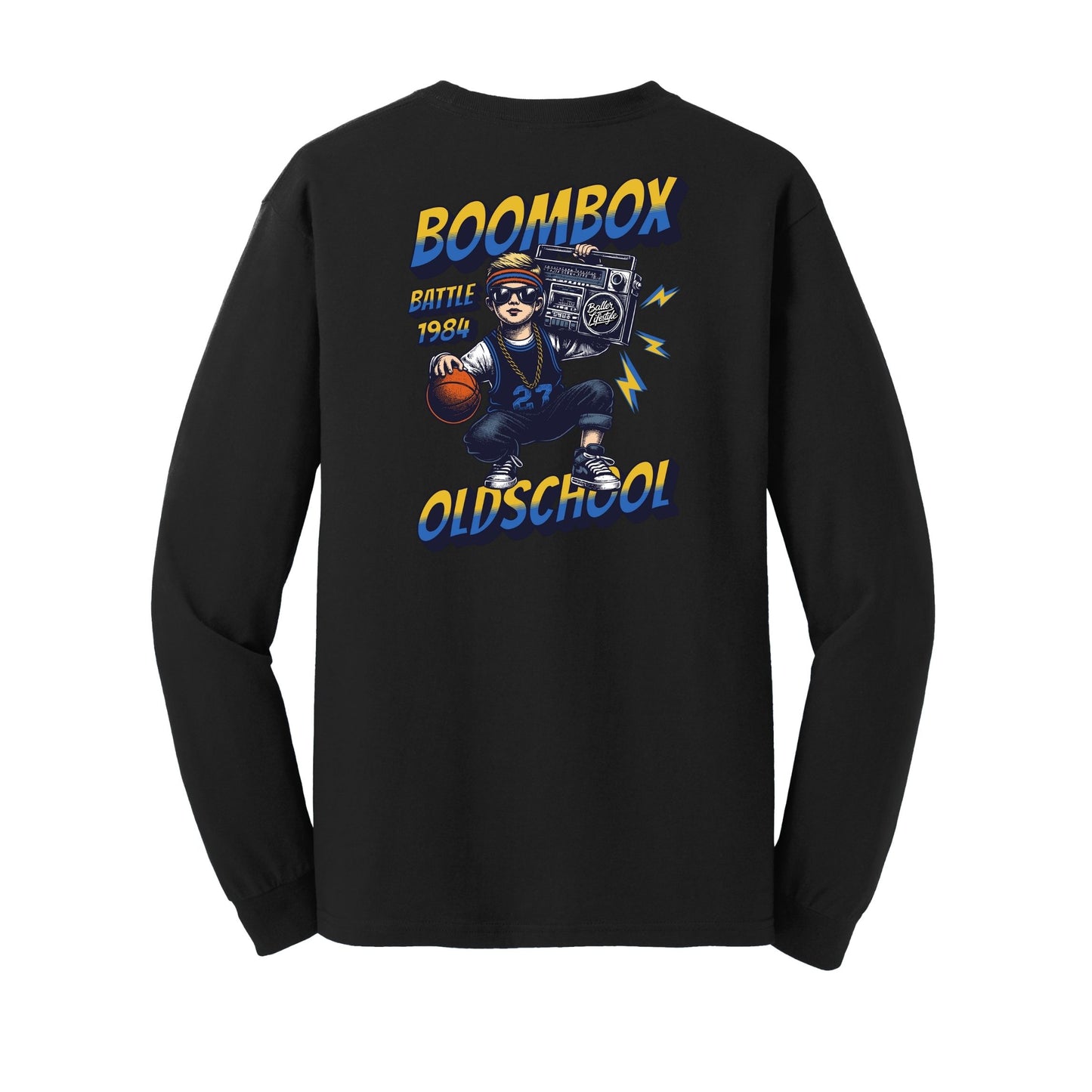 Basketball Youth Long Sleeve Tee
