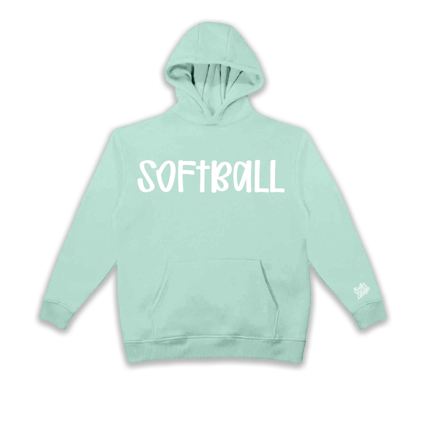 Youth Girls Softball Hoodie