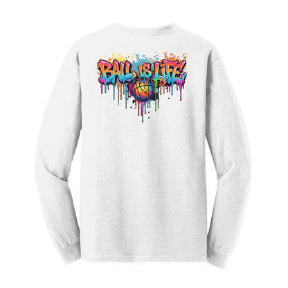 Basketball Youth Long Sleeve Tee